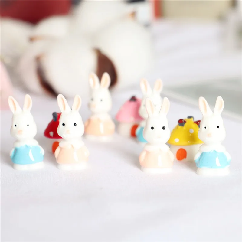 Миниатюры с мультяшным кроликом из 5 предметов-сделай сам, микропейзажный реквизит для кукольного домика, модели животных для декора психологического песчаника
Миниатюры с мультяшным кроликом из 5 предметов-сделай сам, микропейзажный реквизит для кукольного домика, модели животных для декора психологического песчаника