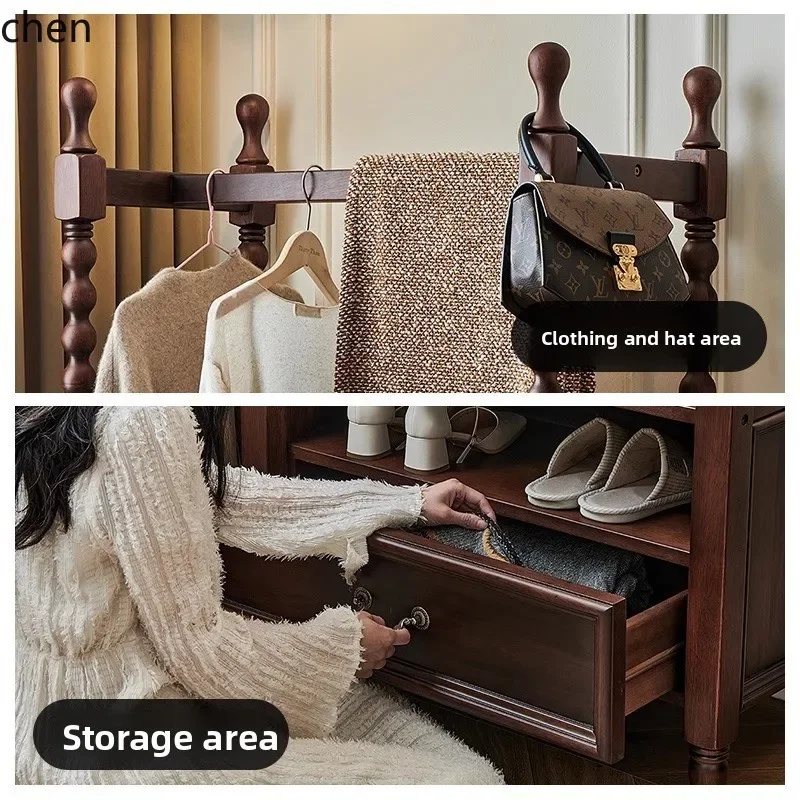 YFY Solid Wood Coat Rack Bedroom Floor-standing Clothes Rack Bedside Clothes Rack
YFY Solid Wood Coat Rack Bedroom Floor-standing Clothes Rack Bedside Clothes Rack