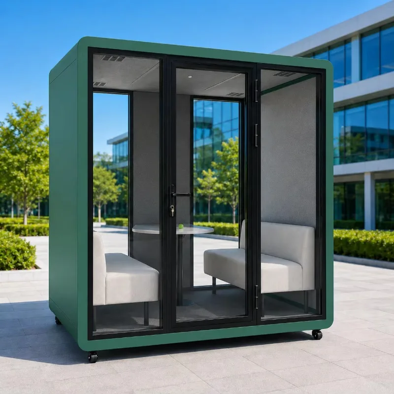 Custom Mobile Office Soundproof Room Social Media Live Streaming Pod Soundproof Chamber Soundproof Phone Booth
Custom Mobile Office Soundproof Room Social Media Live Streaming Pod Soundproof Chamber Soundproof Phone Booth