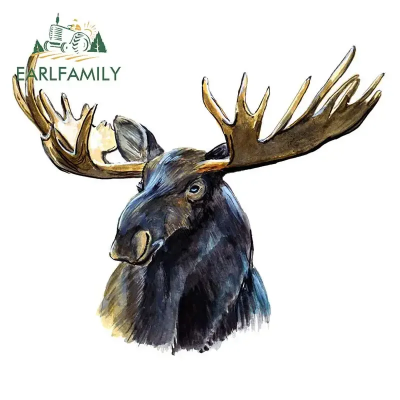 EARLFAMILY 13cm x 10.7cm Moose Head Sticker Decal Car Boat Auto SUV ATV Camper Tailgate Hood Roof Visor Car Sticker Graphic
EARLFAMILY 13cm x 10.7cm Moose Head Sticker Decal Car Boat Auto SUV ATV Camper Tailgate Hood Roof Visor Car Sticker Graphic