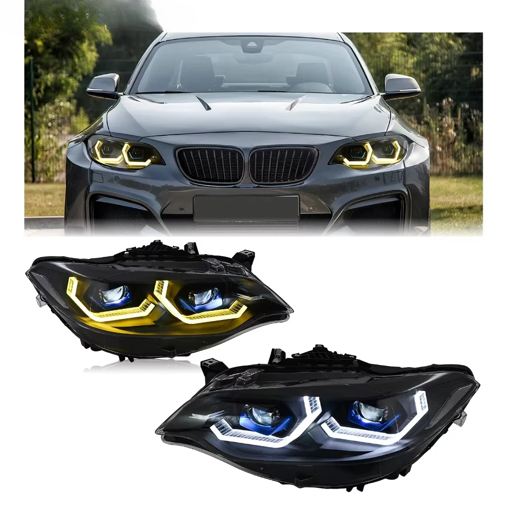 HETOP F22 Headlight 2014--2021 Dual Color Upgrade Head Lights 2 Series Dual Beams Lens DRLs Play and Plug for
HETOP F22 Headlight 2014--2021 Dual Color Upgrade Head Lights 2 Series Dual Beams Lens DRLs Play and Plug for