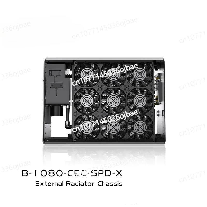 Bykski B-1080-SPD-CEC-X Внешний радиатор 1080 мм с водяным охлаждением и цифровым дисплеем для охлаждения серверного компьютера
Bykski B-1080-SPD-CEC-X Внешний радиатор 1080 мм с водяным охлаждением и цифровым дисплеем для охлаждения серверного компьютера