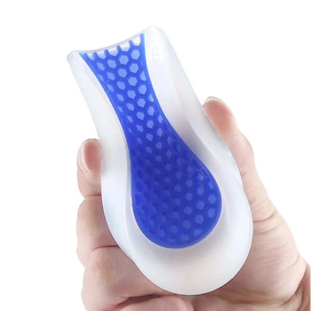 Silicone Heel Pads Shock Absorbing Half Insoles Lightweight Portable Inserts for Daily Travel Use Foot Care
Silicone Heel Pads Shock Absorbing Half Insoles Lightweight Portable Inserts for Daily Travel Use Foot Care