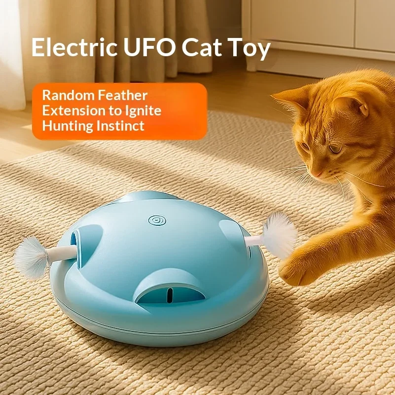 Cat Toys From Hi Boredom Artifact Automatic Teasing Cat Intelligent Turntable Electric Cat Toys.
Cat Toys From Hi Boredom Artifact Automatic Teasing Cat Intelligent Turntable Electric Cat Toys.