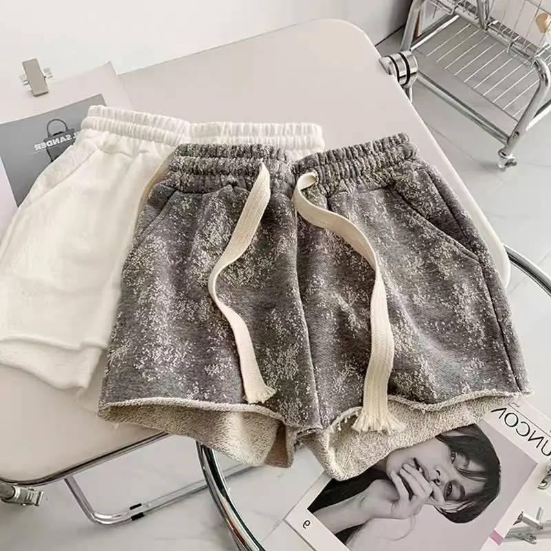 Wedbleser Melad Style Drawstring Tied Wide Leg Shorts Women Summer Outfit Spicy Girl High Waist Slimming Versatile Hot Shorts
Wedbleser Melad Style Drawstring Tied Wide Leg Shorts Women Summer Outfit Spicy Girl High Waist Slimming Versatile Hot Shorts