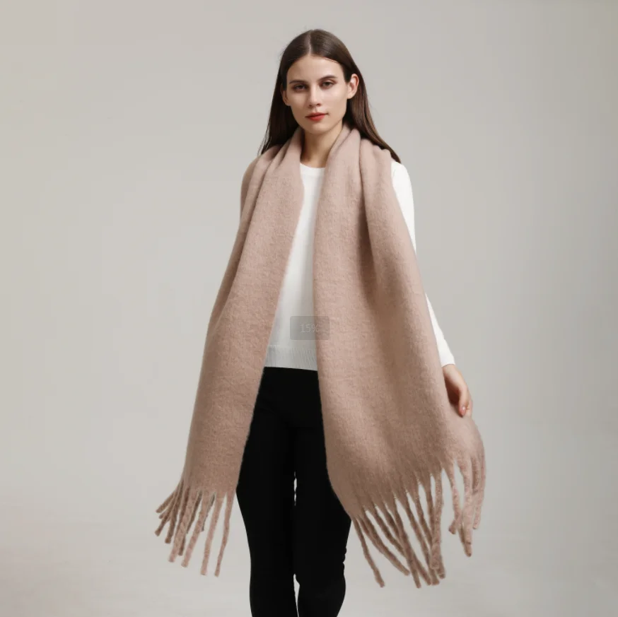 284g Winter Cashmere Scarf For Women Long Warm Cashmere Scarves Hijab Solid Lady Shawl Wrap Female Pashmina Bandana Headscarf
284g Winter Cashmere Scarf For Women Long Warm Cashmere Scarves Hijab Solid Lady Shawl Wrap Female Pashmina Bandana Headscarf