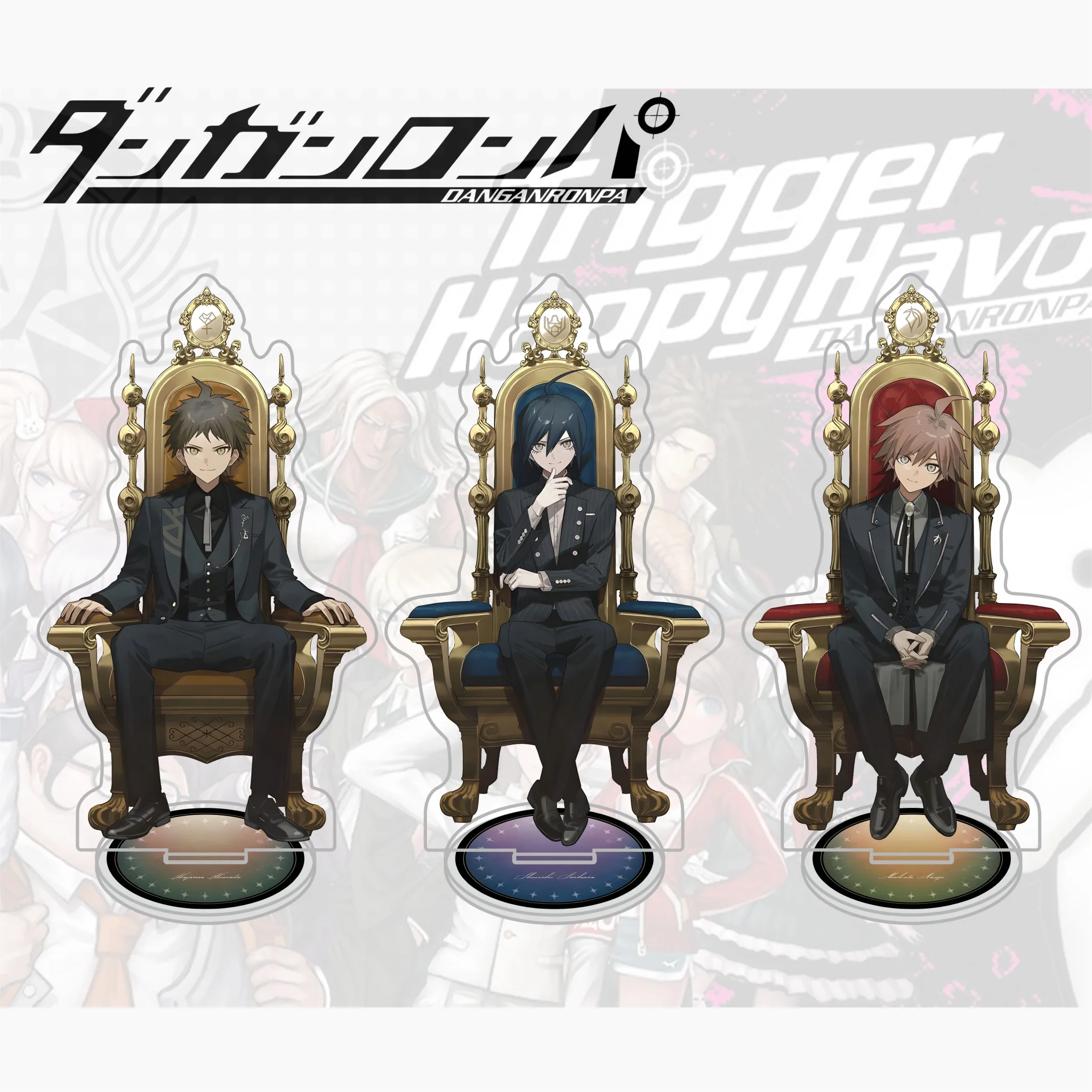 15cm Danganronpa Mystery School Anime Acrylic Stand Keychain HD Print Desk Decor Collection for Fans
15cm Danganronpa Mystery School Anime Acrylic Stand Keychain HD Print Desk Decor Collection for Fans