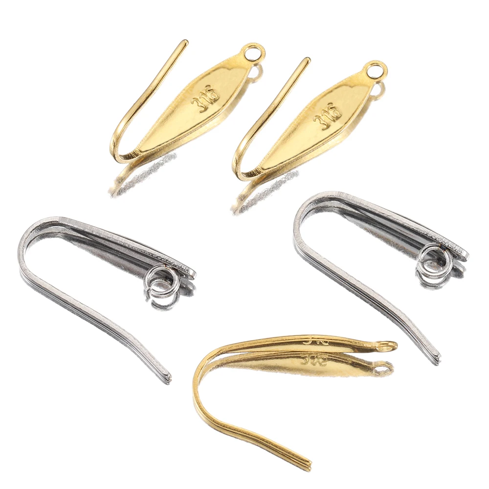 10Pcs 316L Stainless Steel Classic French Earring Clasps Hook High Quality Earwire for DIY Jewelry Making Earrings Base Supplies
10Pcs 316L Stainless Steel Classic French Earring Clasps Hook High Quality Earwire for DIY Jewelry Making Earrings Base Supplies
