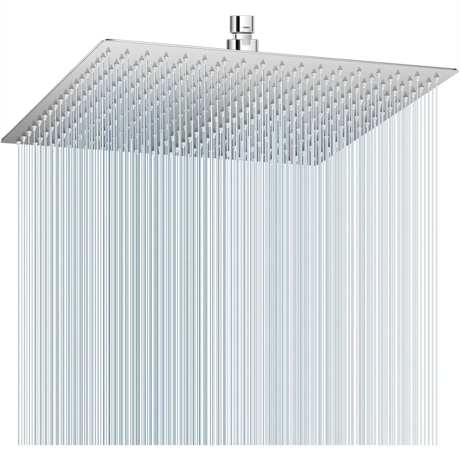 16 inch Large Rain Shower Head Ceiling Mounted - All Metal 304 Stainless Steel, Full Body Rainfall Shower with 324 Silicone
16 inch Large Rain Shower Head Ceiling Mounted - All Metal 304 Stainless Steel, Full Body Rainfall Shower with 324 Silicone