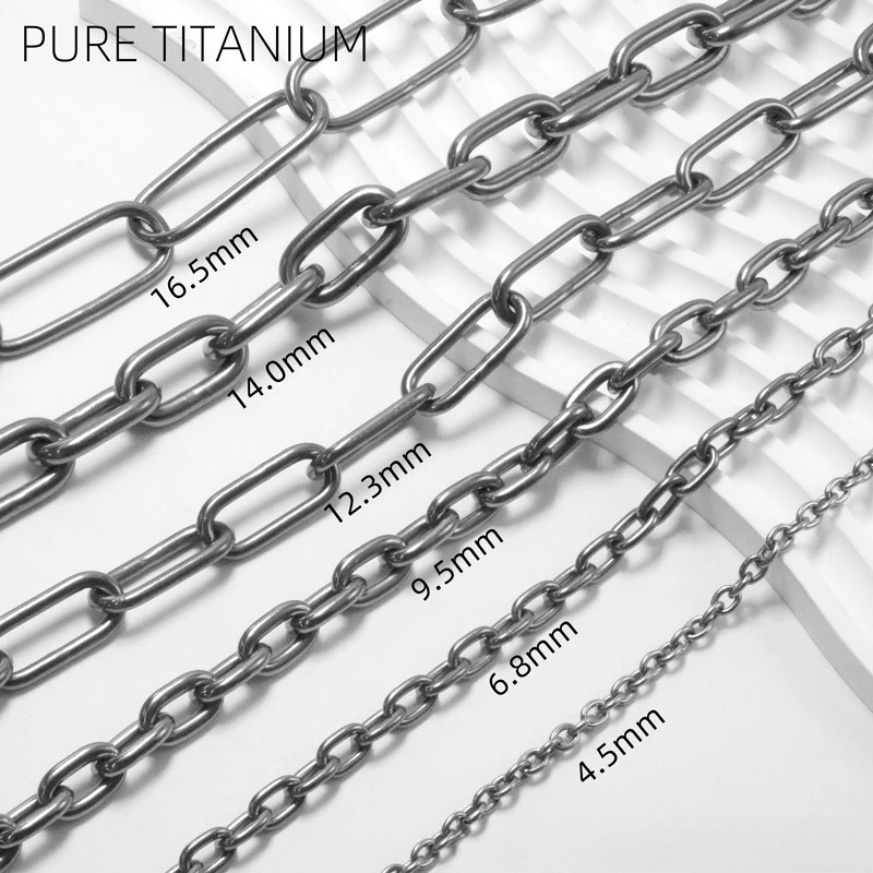 Top 1/Grade Pure Titanium Welded Chain - Corrosion Resistant, Lightweight, Pet Leash Outdoor Anti-Slip Clothes Drying Chain
Top 1/Grade Pure Titanium Welded Chain - Corrosion Resistant, Lightweight, Pet Leash Outdoor Anti-Slip Clothes Drying Chain