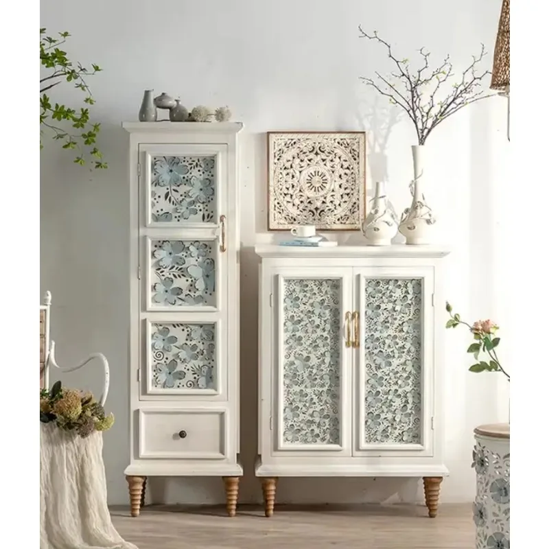 Deluxe wooden tableware cabinet Buffet cabinet French solid wood white multi-storage space cabinet
Deluxe wooden tableware cabinet Buffet cabinet French solid wood white multi-storage space cabinet