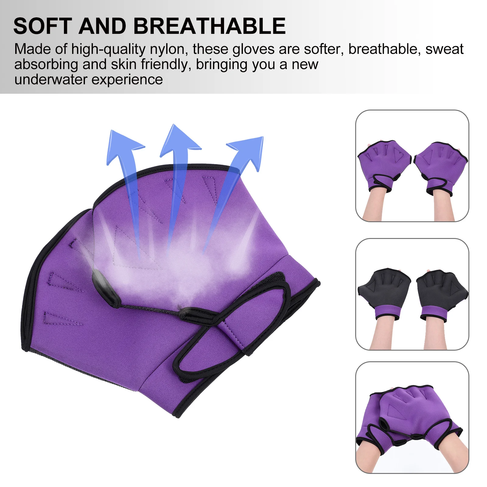 1 Pair Adjustable Swim Mitten Nylon Water Gloves For Swimming Surfing Dive Hand Protection Warm Swim Training Equipment
1 Pair Adjustable Swim Mitten Nylon Water Gloves For Swimming Surfing Dive Hand Protection Warm Swim Training Equipment