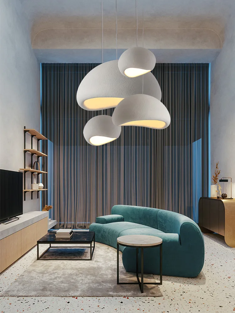 Nordic Wabi Sabi pendant light restaurant coffee shop bar bedroom modern LED pendant light home decoration lighting fixtures
Nordic Wabi Sabi pendant light restaurant coffee shop bar bedroom modern LED pendant light home decoration lighting fixtures