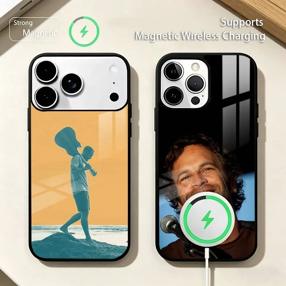Folk musician J-Jack J-Johnson Phone Case For iPhone17,16,15,14,13,12,11 Plus,Pro Compatible with magnetic wireless charging
Folk musician J-Jack J-Johnson Phone Case For iPhone17,16,15,14,13,12,11 Plus,Pro Compatible with magnetic wireless charging