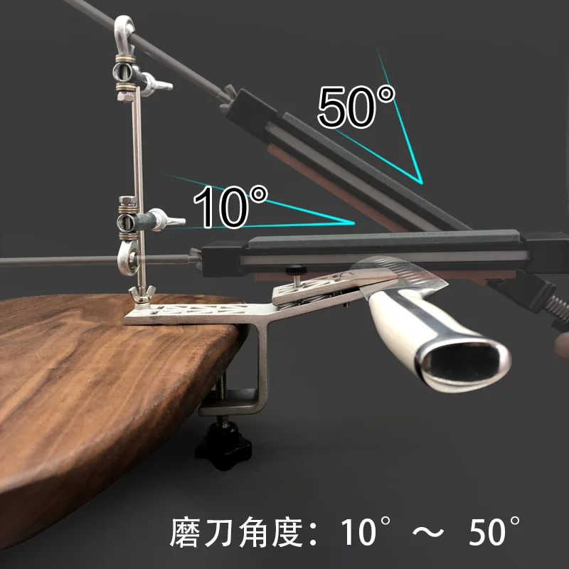 Cloududa Metal Fixed-angle Knife Sharpener+6 Oil Stones+4 Diamonds+2 Polishing Stones+polishing Strip Grease
Cloududa Metal Fixed-angle Knife Sharpener+6 Oil Stones+4 Diamonds+2 Polishing Stones+polishing Strip Grease