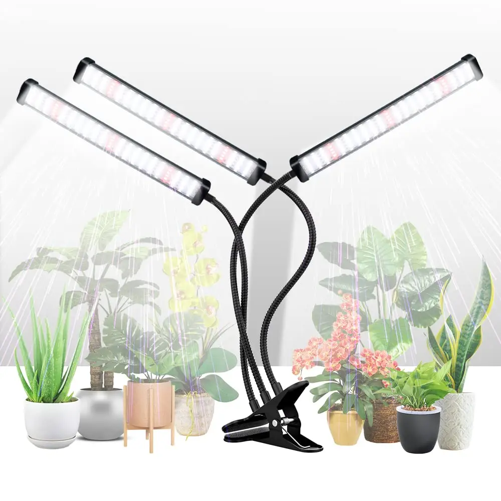 Full Spectrum With Clip Plant Growing Lamp for Seed Start Desk LED Grow Light Home Flower Seedling Clip Phyto Lamp
Full Spectrum With Clip Plant Growing Lamp for Seed Start Desk LED Grow Light Home Flower Seedling Clip Phyto Lamp