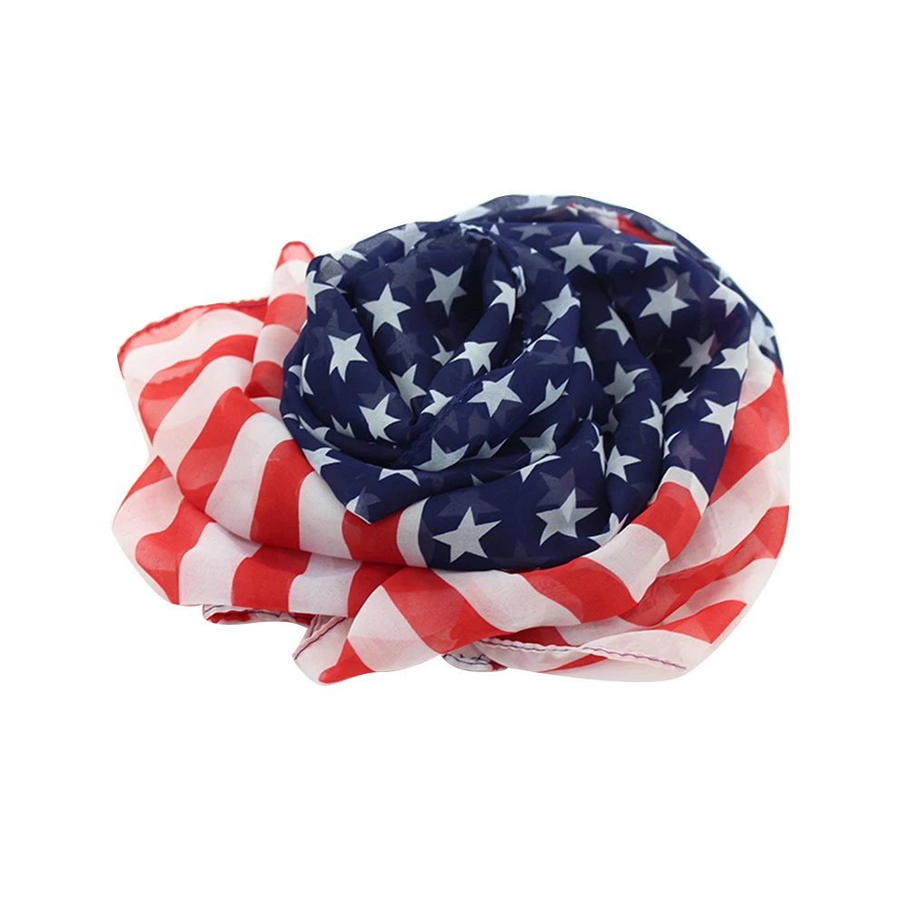 160X70Cm American Flag Chiffon Scarf Wall Hanging Tapestry Beach Towel Picnic Mat Tablecloth Sofa Cover Foldable Lightweight
160X70Cm American Flag Chiffon Scarf Wall Hanging Tapestry Beach Towel Picnic Mat Tablecloth Sofa Cover Foldable Lightweight