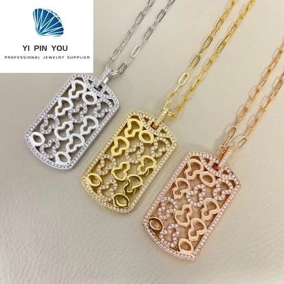 High Quality High-end S925 Trendy Design, Natural Beauty Zircon Pendant Necklace - Anniversary Gift
High Quality High-end S925 Trendy Design, Natural Beauty Zircon Pendant Necklace - Anniversary Gift