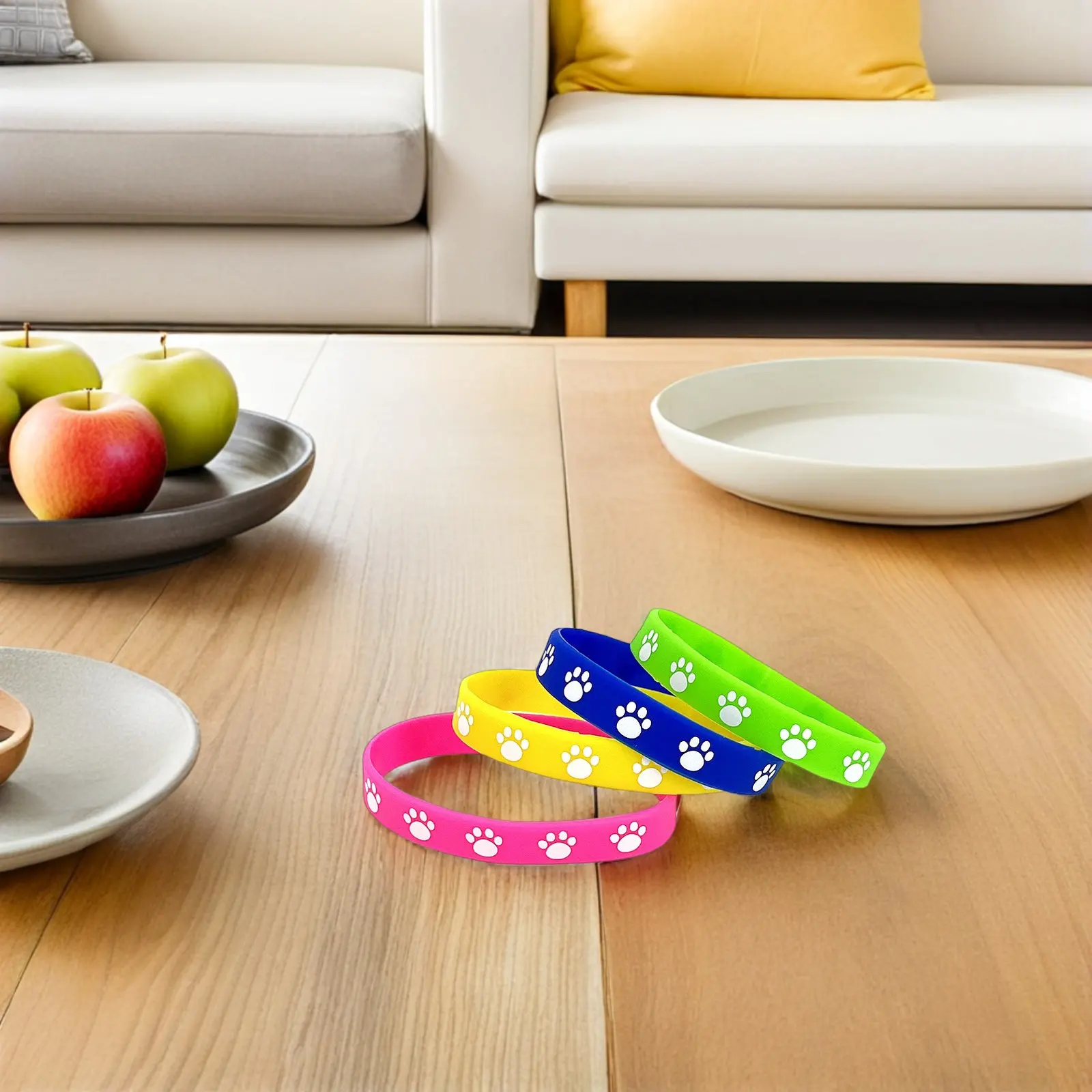 32Pcs Dog Paw Silicone Bracelets Stretch Waterproof Wristbands Print Party Favors Birthday Goodie Bags Everyday Wear
32Pcs Dog Paw Silicone Bracelets Stretch Waterproof Wristbands Print Party Favors Birthday Goodie Bags Everyday Wear