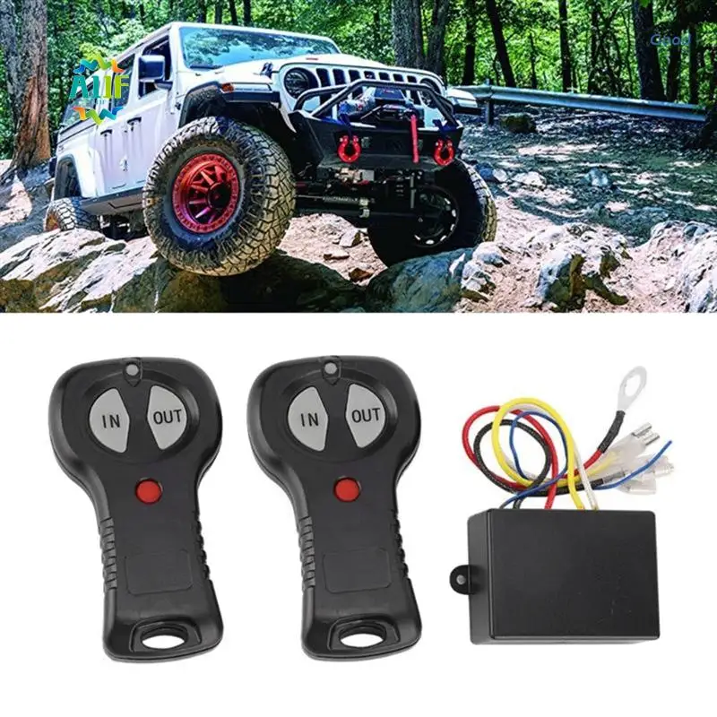 A11F-Universal 12V Wireless Winch Switch Remote Winch Switch Controller Remote Control Kit Switch Controller Handset Accessories
A11F-Universal 12V Wireless Winch Switch Remote Winch Switch Controller Remote Control Kit Switch Controller Handset Accessories