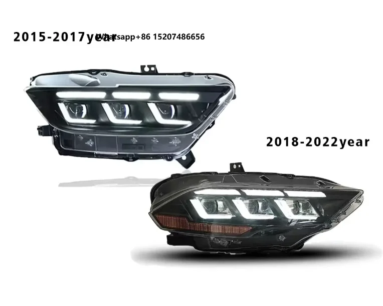 2018-2023 Projector Head Lamp LED Car Lights 6000k Color Temperature Automotive Accessories for Mustang
2018-2023 Projector Head Lamp LED Car Lights 6000k Color Temperature Automotive Accessories for Mustang