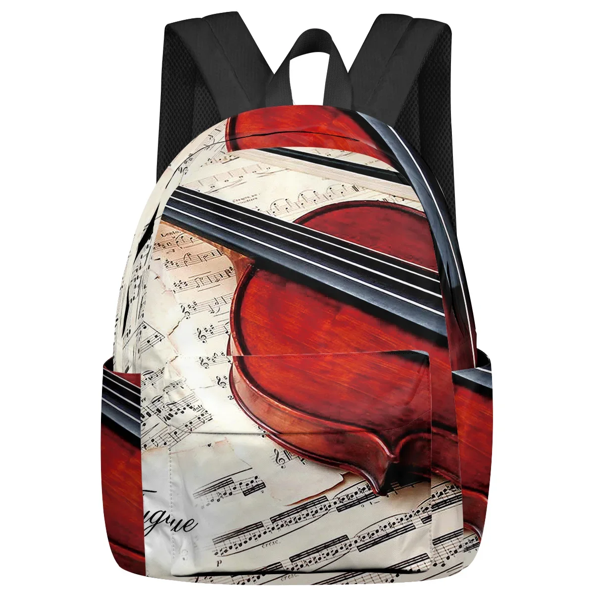 Violin On Sheet Music Women Man Backpacks Waterproof Travel School Backpack For Student Boys Girls Laptop Book Pack Mochilas
Violin On Sheet Music Women Man Backpacks Waterproof Travel School Backpack For Student Boys Girls Laptop Book Pack Mochilas