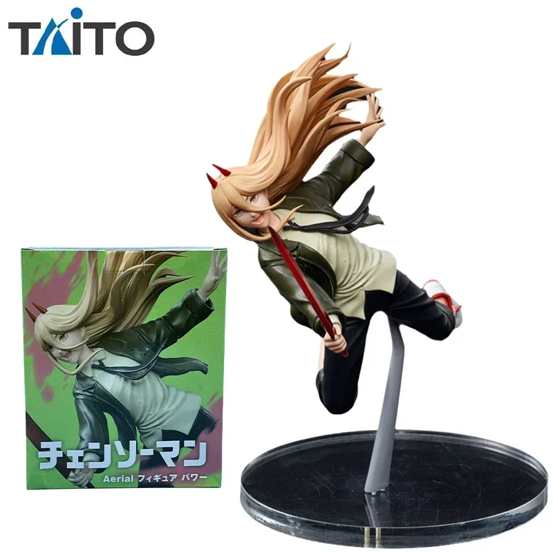 BANDAI Original TAiTO Aerial Toy Figures Chainsaw Man POWER 16cm PVC Anime Action Figure Collectible Model Boy Toy Gift Statue
BANDAI Original TAiTO Aerial Toy Figures Chainsaw Man POWER 16cm PVC Anime Action Figure Collectible Model Boy Toy Gift Statue