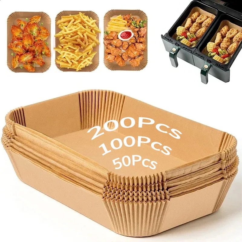 Disposable Air Fryer Paper Liners Non-Stick Baking Mats Oilproof Microwave Safe Parchment Sheets for Airfryer Oven Accessories
Disposable Air Fryer Paper Liners Non-Stick Baking Mats Oilproof Microwave Safe Parchment Sheets for Airfryer Oven Accessories