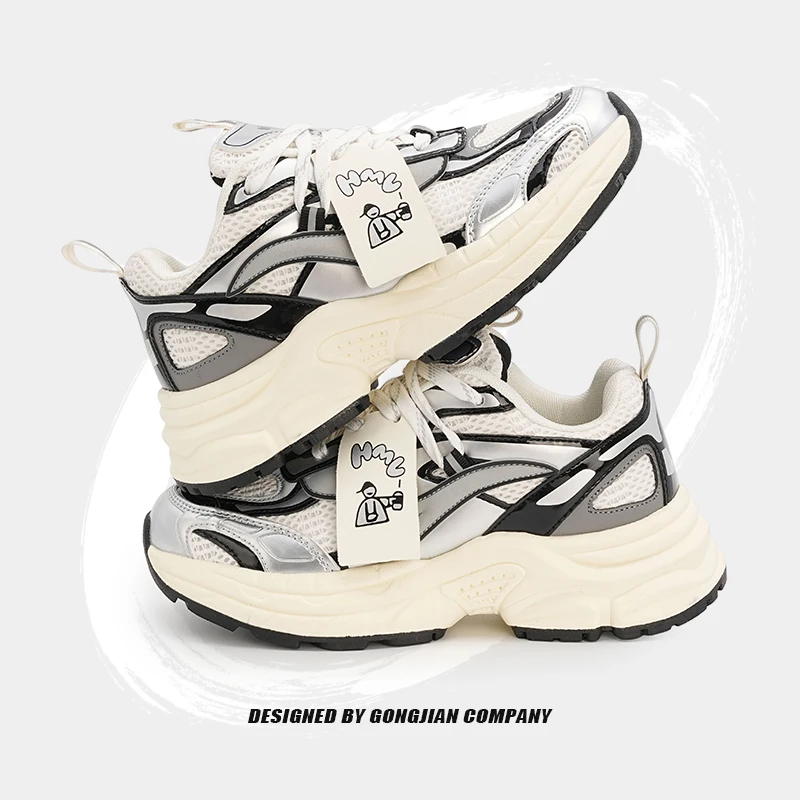 2025Summer New Breathable Comfortable Lightweight High Quality Trendy Thick Bottom Couple Dad Shoes Three Colors36-44
2025Summer New Breathable Comfortable Lightweight High Quality Trendy Thick Bottom Couple Dad Shoes Three Colors36-44