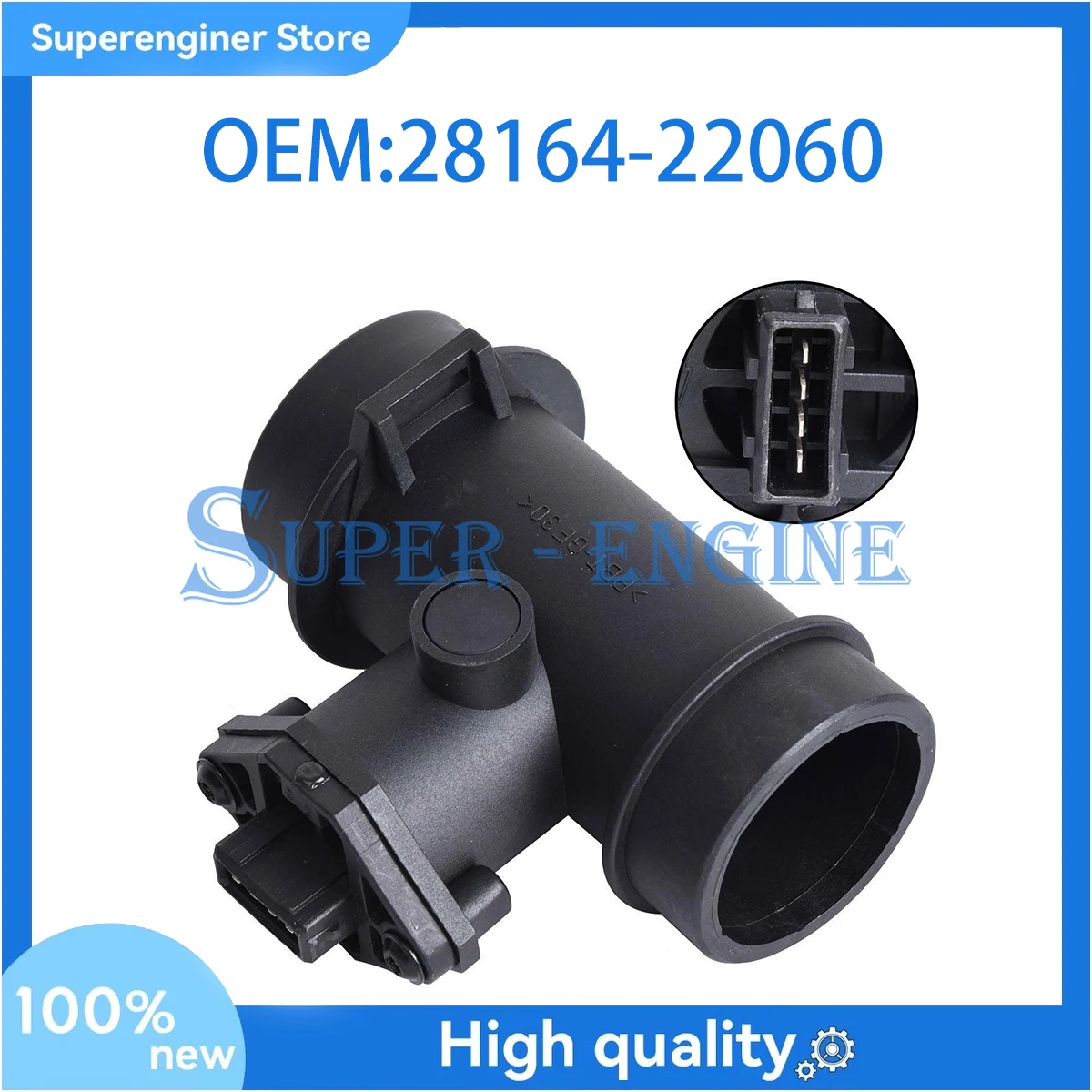 28164-22060 2816422060 Brand New Mass Air Flow Sensor Fit For 1993-99 Hyundai Accent S-Coupe 1.5L L4
28164-22060 2816422060 Brand New Mass Air Flow Sensor Fit For 1993-99 Hyundai Accent S-Coupe 1.5L L4