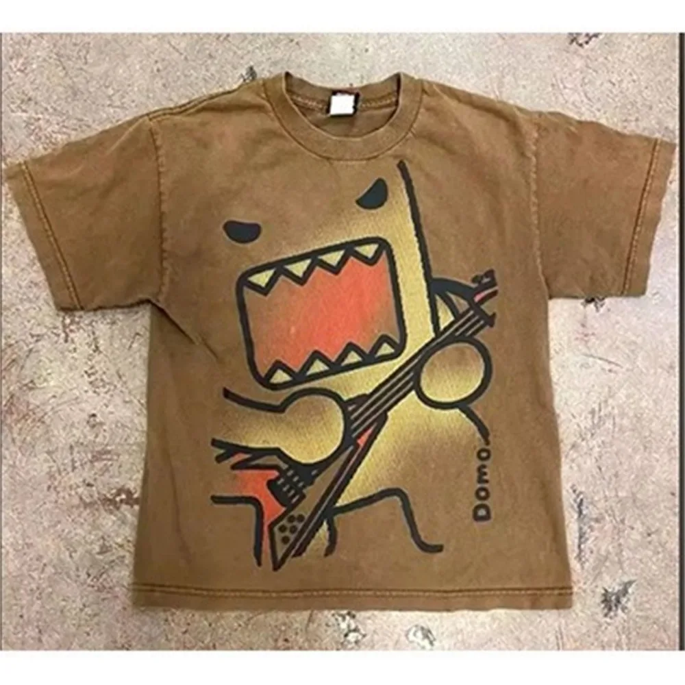 Kawaii Pattern Y2K Новая свободная мужская уличная футболка большого размера с круглым вырезом в стиле ретро, одежда в стиле аниме
Kawaii Pattern Y2K Новая свободная мужская уличная футболка большого размера с круглым вырезом в стиле ретро, одежда в стиле аниме