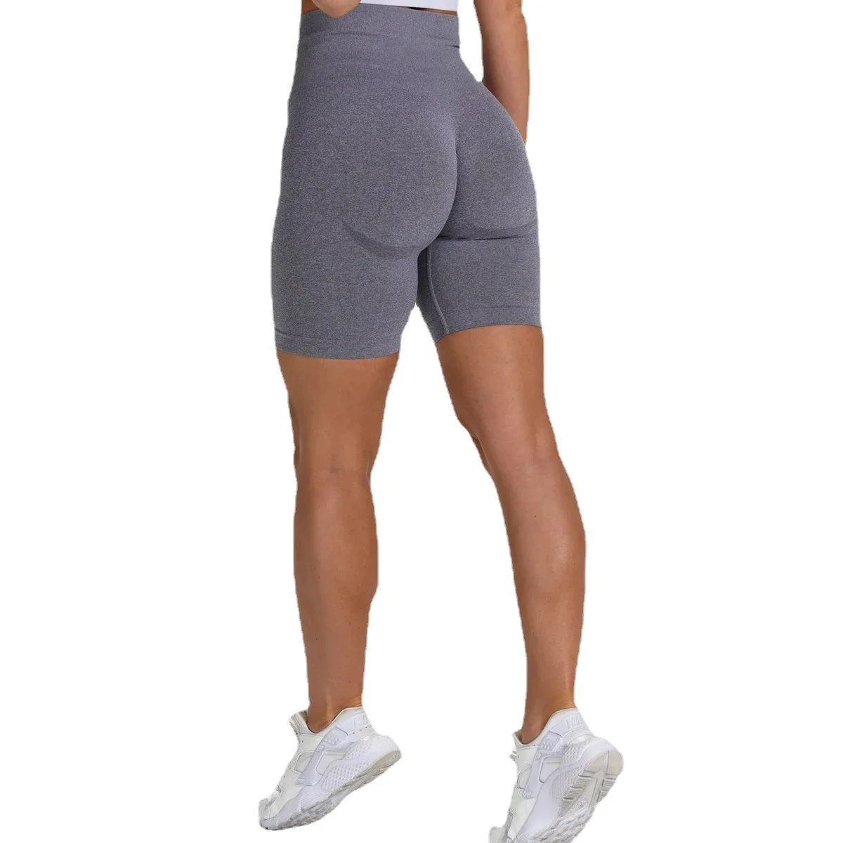 Trendy Fashionable Knitted Sports Fitness Yoga Pants Crescent Seamless Five-point Tight Shorts For Women
Trendy Fashionable Knitted Sports Fitness Yoga Pants Crescent Seamless Five-point Tight Shorts For Women