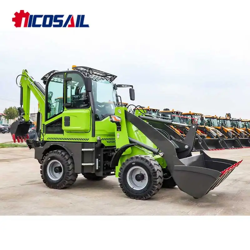 Euro 5 Mini Backhoe Loader 4x4 Wheel Hydraulic CE Certified for Farm Construction EU Market
Euro 5 Mini Backhoe Loader 4x4 Wheel Hydraulic CE Certified for Farm Construction EU Market