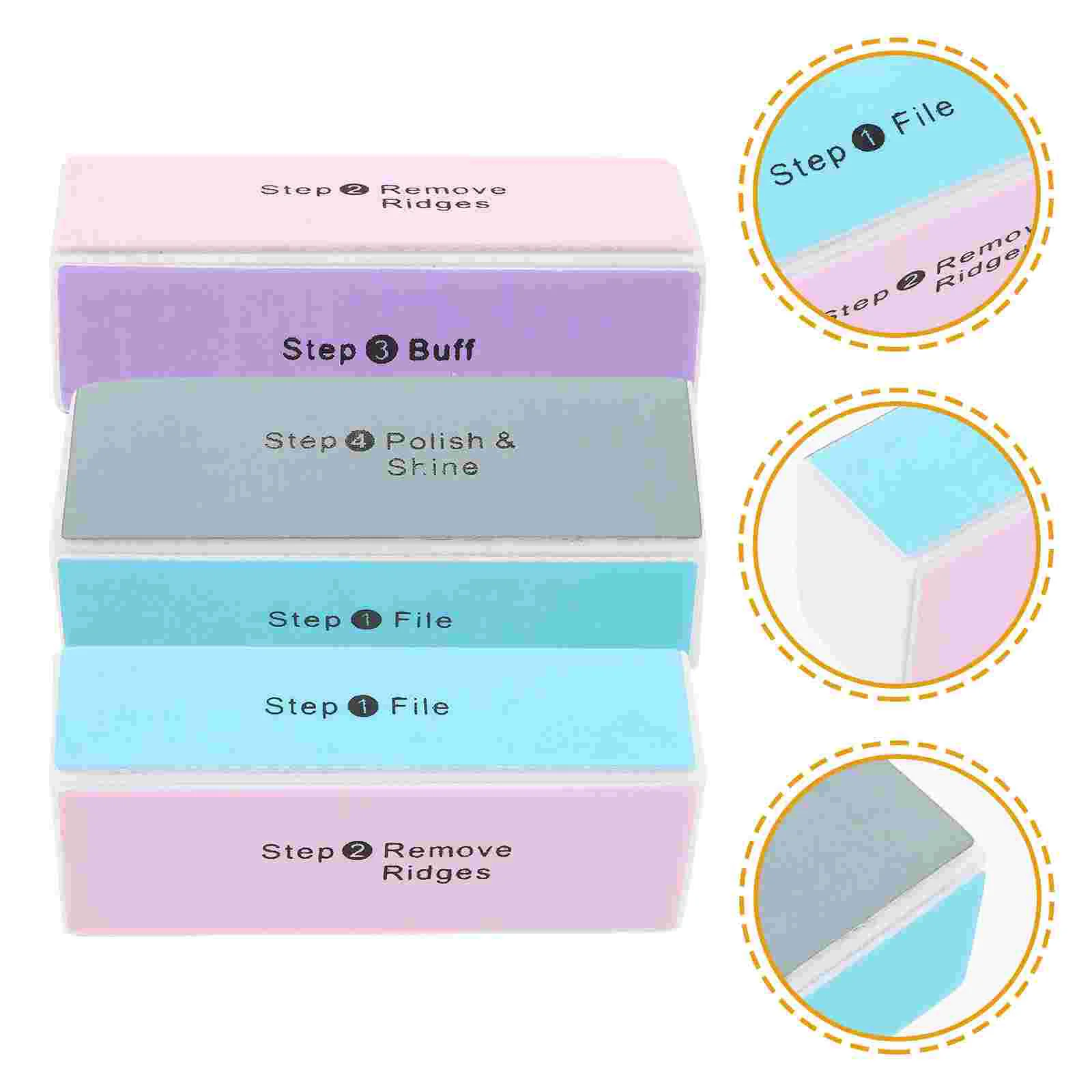 3Pcs Polishing Blocks Manicure Files Creative Nail Rasps Random Color Suitable Home Salon Use Nail Sanding Rasp
3Pcs Polishing Blocks Manicure Files Creative Nail Rasps Random Color Suitable Home Salon Use Nail Sanding Rasp
