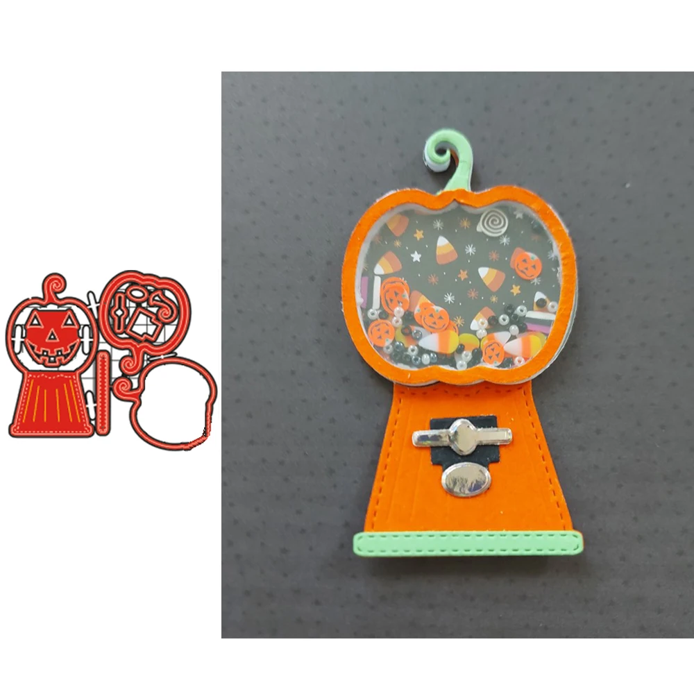Pumpkin Gumball Shaker Metal Cutting Dies Stencils for DIY Scrapbooking Decorative Embossing DIY Paper Cards
Pumpkin Gumball Shaker Metal Cutting Dies Stencils for DIY Scrapbooking Decorative Embossing DIY Paper Cards