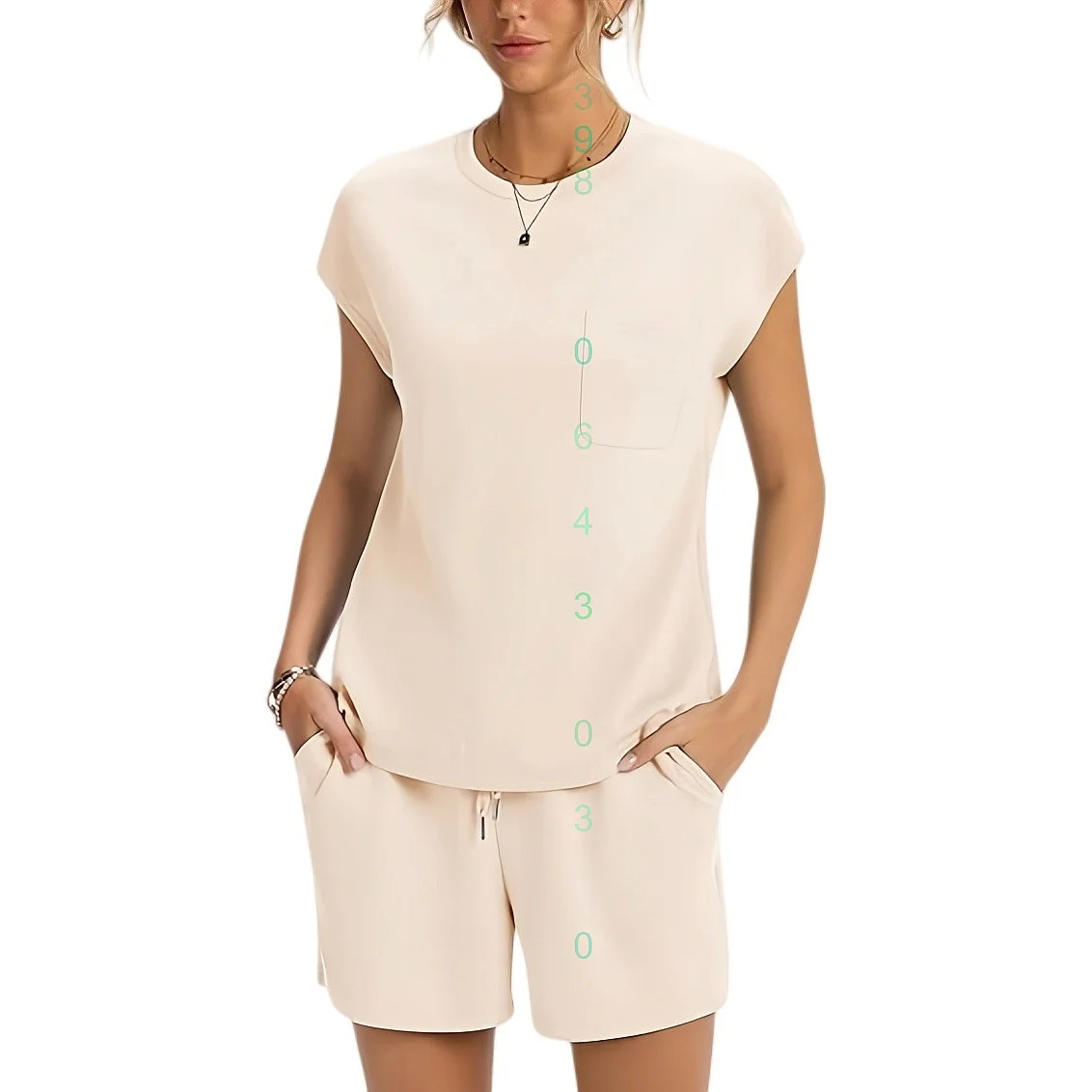 Womens Casual Loose Tee Top Elastic Waist Shorts Lounge Set Spring Summer
Womens Casual Loose Tee Top Elastic Waist Shorts Lounge Set Spring Summer