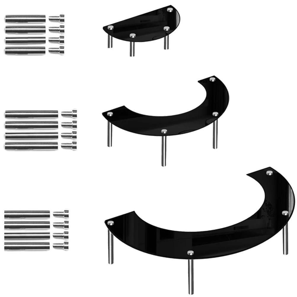 1 set Cake Display 3mm Black Acrylic Tabletop Cake Stands 5cm 7cm 10cm Pins Dessert Holder Sturdy Base Stackable Tabletop
1 set Cake Display 3mm Black Acrylic Tabletop Cake Stands 5cm 7cm 10cm Pins Dessert Holder Sturdy Base Stackable Tabletop