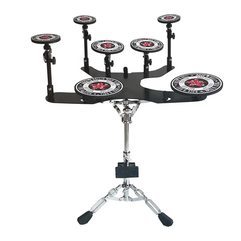 Home Percussion Instrument Beginner Introduction Musical Instrument Silencing Reduction Cheapest Drum Pad Set Practice Platform
Home Percussion Instrument Beginner Introduction Musical Instrument Silencing Reduction Cheapest Drum Pad Set Practice Platform