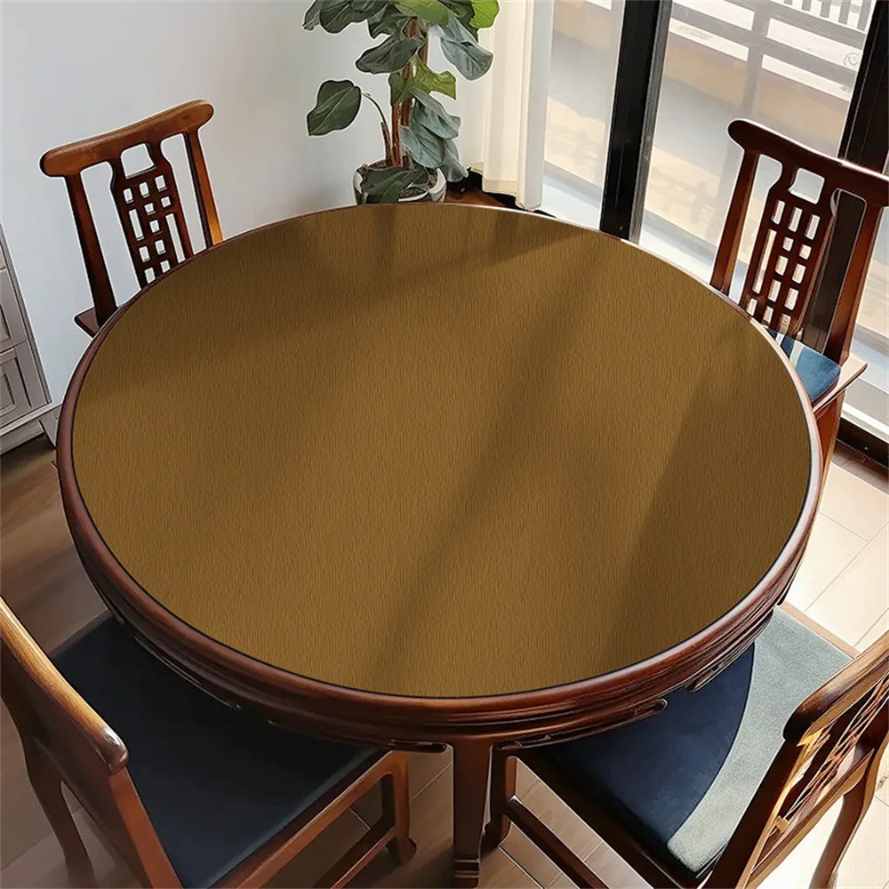 Solid Round Waterproof Tablecloth Rubber Table Mat Party Table Deco Cover Pad Poker Mahjong Board Games Table Mat Accessories
Solid Round Waterproof Tablecloth Rubber Table Mat Party Table Deco Cover Pad Poker Mahjong Board Games Table Mat Accessories