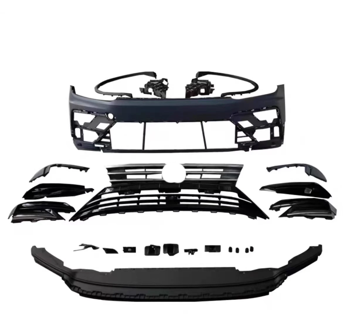 Front bumper Assembly for Volkswagen vw Tiguan L 2017-2024 modified R-line grill Wheel eyebrow Car Accessories
Front bumper Assembly for Volkswagen vw Tiguan L 2017-2024 modified R-line grill Wheel eyebrow Car Accessories