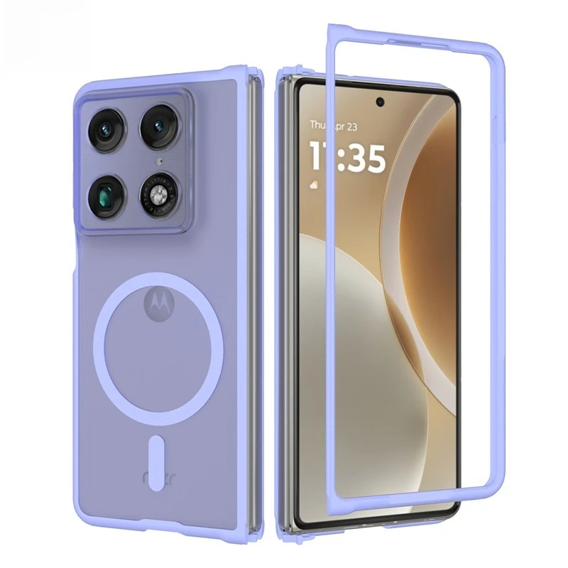 For Motorola Razr Fold Magnetic Case Matte Skin-friendly Acrylic Cover Shockproof For Magsafe Wireless Charging Funda
For Motorola Razr Fold Magnetic Case Matte Skin-friendly Acrylic Cover Shockproof For Magsafe Wireless Charging Funda