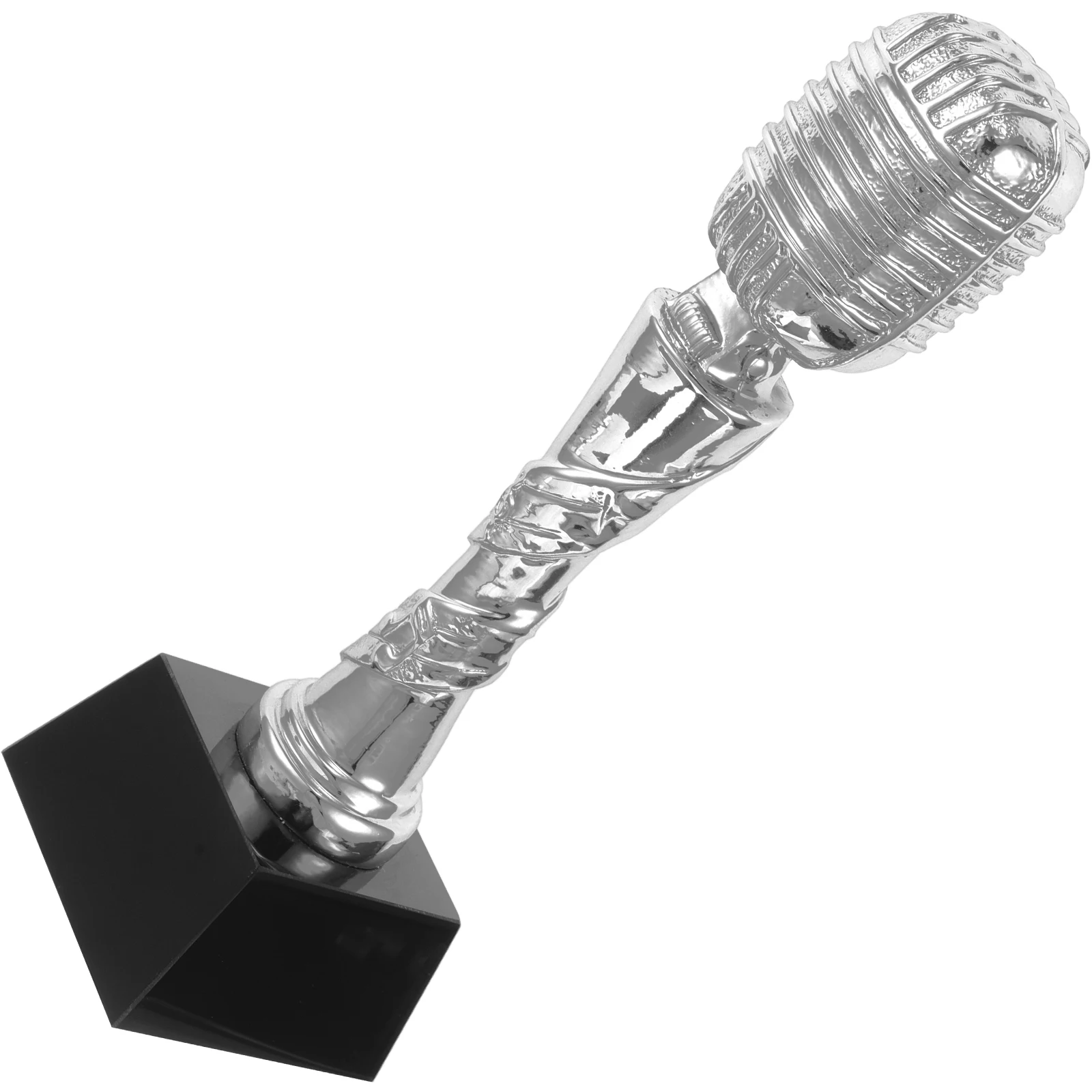Imitation Microphone Trophy Resin Material Smooth Surface Singing Competition Awards Music Party Decorations Vintage Microphone
Imitation Microphone Trophy Resin Material Smooth Surface Singing Competition Awards Music Party Decorations Vintage Microphone