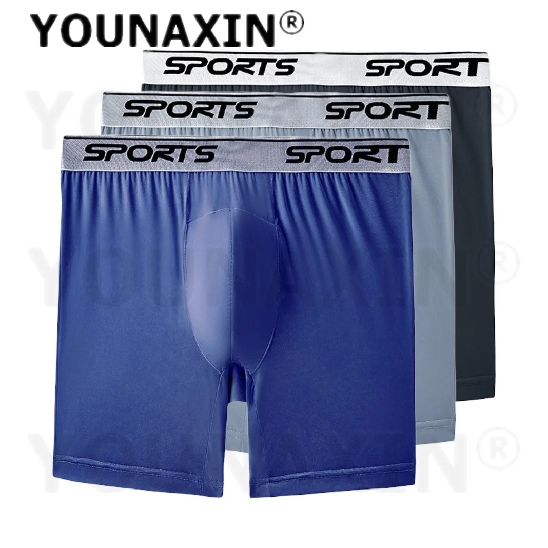 3Pcs Men Big Size Underwear Long Leg Panties Oversize Underpants Ice Silk Undies Loose Shorts XL 2XL 3XL 4XL 5XL 6XL 7XL 8XL 9XL
3Pcs Men Big Size Underwear Long Leg Panties Oversize Underpants Ice Silk Undies Loose Shorts XL 2XL 3XL 4XL 5XL 6XL 7XL 8XL 9XL