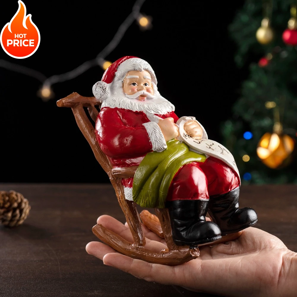 «Откидная фигурка Санты — расслабляющее кресло, рождественский декор — настольное изделие из смолы с подвижными подлокотниками
«Откидная фигурка Санты — расслабляющее кресло, рождественский декор — настольное изделие из смолы с подвижными подлокотниками