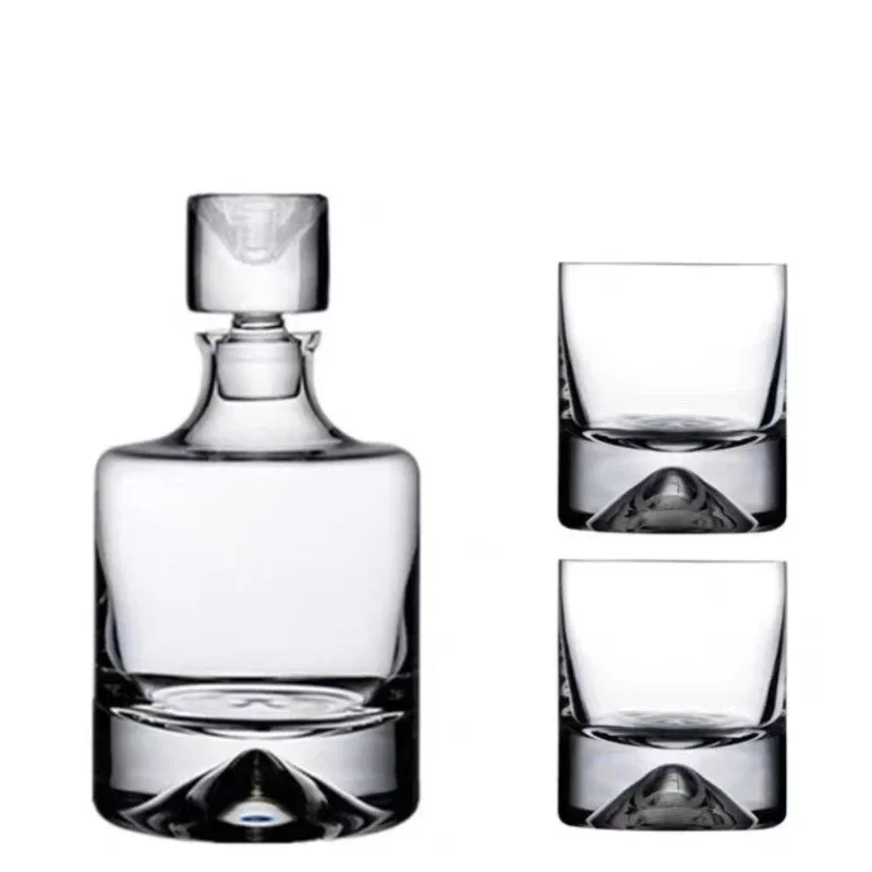 Modern Simple Crystal Glass Decanter Whiskey Wine Bottle Wine Set Champagne Jug
Modern Simple Crystal Glass Decanter Whiskey Wine Bottle Wine Set Champagne Jug