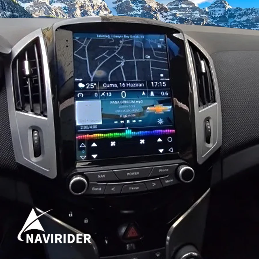 NaviRider Android 14.0 автомобильный экран Tesla для Chevrolet Cruze 2012 2015 GPS мультимедийный видеоплеер динамик стерео аудио 256G
NaviRider Android 14.0 автомобильный экран Tesla для Chevrolet Cruze 2012 2015 GPS мультимедийный видеоплеер динамик стерео аудио 256G
