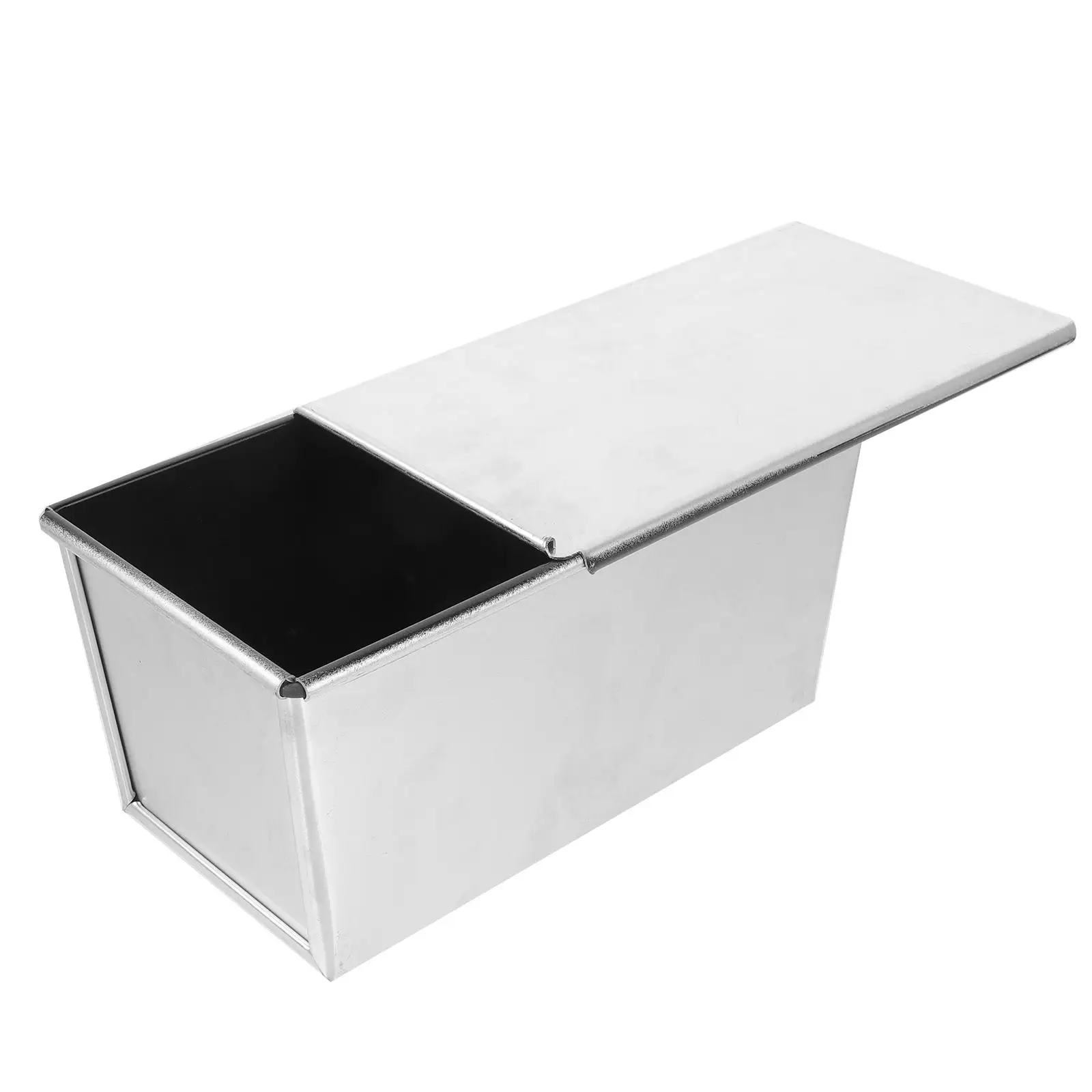 Aluminum Alloy Loaf Pan Bread Mold with Lid Nonstick Square Metal Sandwich Toast Large Capacity Even Heating Kitchen Bakery
Aluminum Alloy Loaf Pan Bread Mold with Lid Nonstick Square Metal Sandwich Toast Large Capacity Even Heating Kitchen Bakery