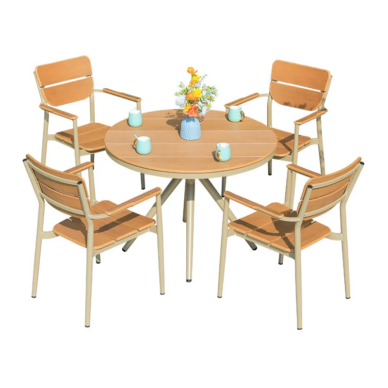 @Outdoor courtyard table and chair plastic wood park chair balcony garden outdoor dining table and chair outdoor plastic wood
@Outdoor courtyard table and chair plastic wood park chair balcony garden outdoor dining table and chair outdoor plastic wood