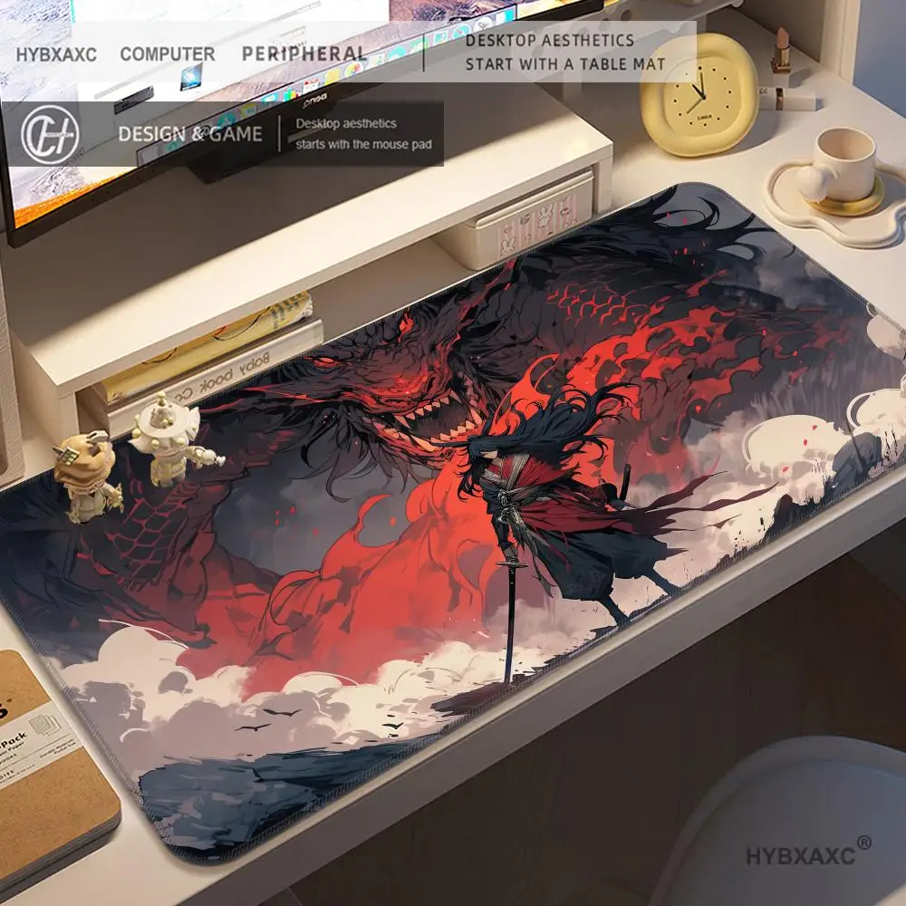 HYBXAXC Mousepad Gamer Gaming Pad Samurai Mouse Mat Non-slip Pads Rubber Anime Keyboard Laptops Pc Extended Large Mause Mats Xxl
HYBXAXC Mousepad Gamer Gaming Pad Samurai Mouse Mat Non-slip Pads Rubber Anime Keyboard Laptops Pc Extended Large Mause Mats Xxl