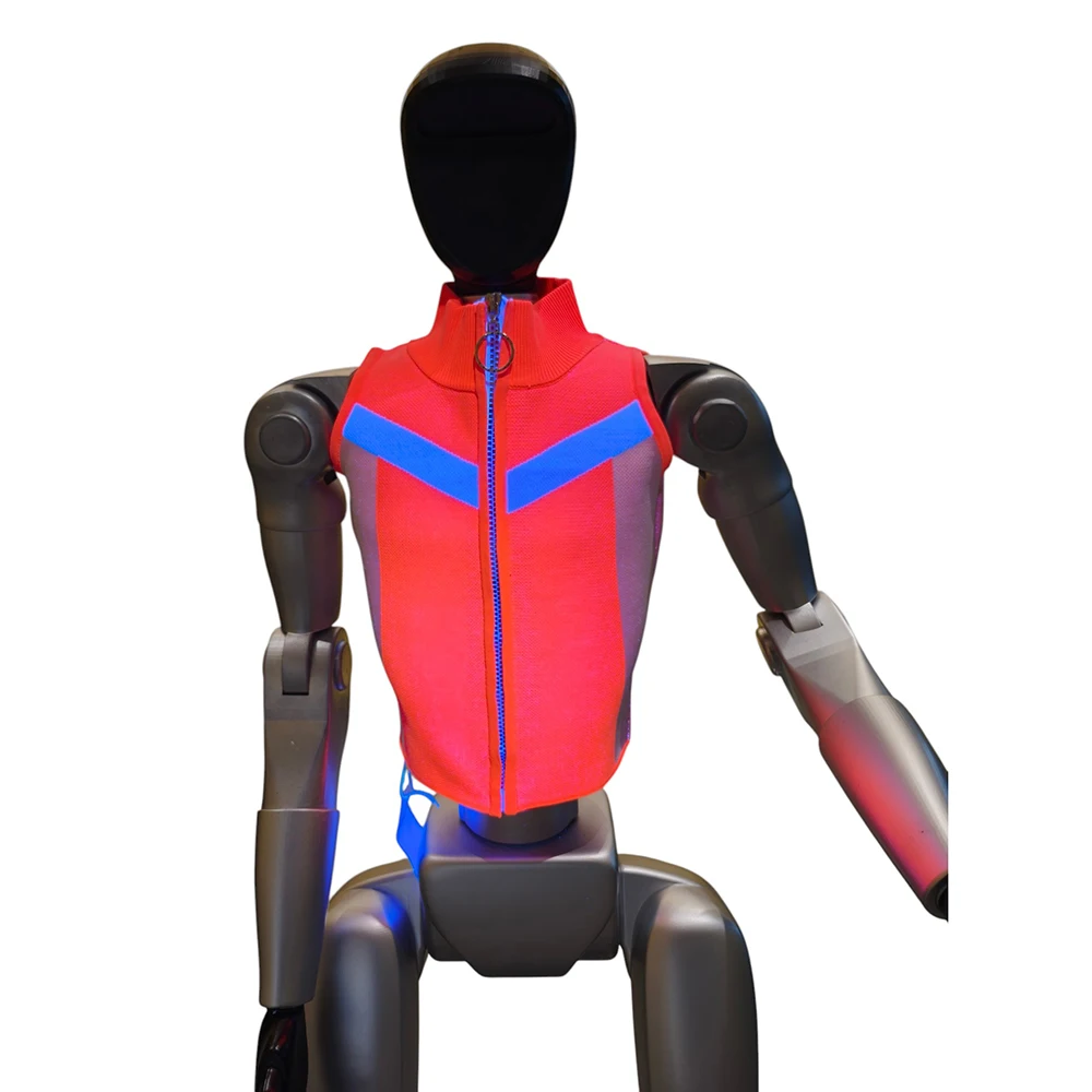YLMyself Custom Robot Clothing | Superior Cooling, Red-White Contrast Optical-Shift Segment-Dyed Fiber Vest (QT-26006)
YLMyself Custom Robot Clothing | Superior Cooling, Red-White Contrast Optical-Shift Segment-Dyed Fiber Vest (QT-26006)